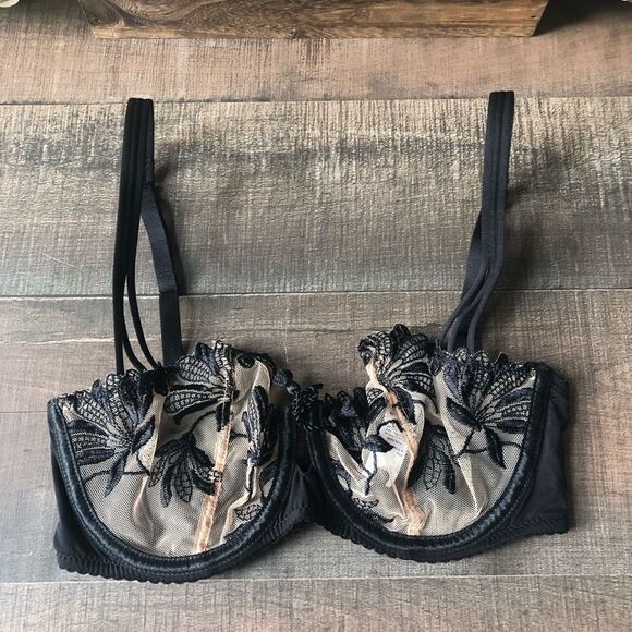 Aubade Lovessence Underwire Half Cup Bra 30D NWOT - Picture 2 of 8